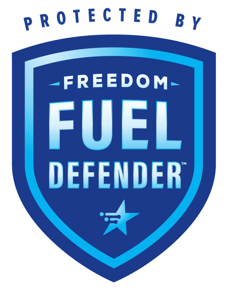Freedom Electronics Fuel Defender Logo
