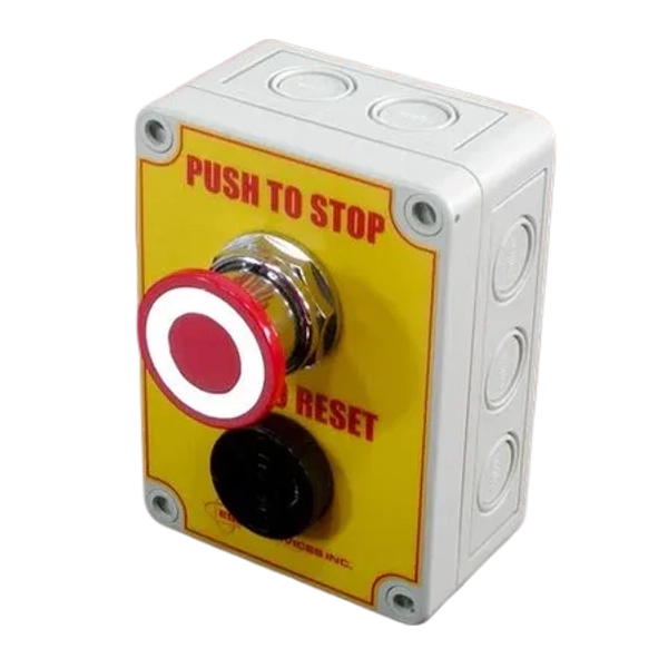 LOB-1010 Maintained Switch W/1-NO / 1-NC ~ DC Alarm