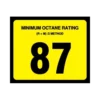 OR87 Advantage Octane Sticker, 87