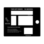 T18781-G46 Gilbarco Advantage Door Overlay