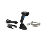 GD4590-BK-B-GVR Gryphon 2D Scanner with Cable, Base and Power Supply for Passport