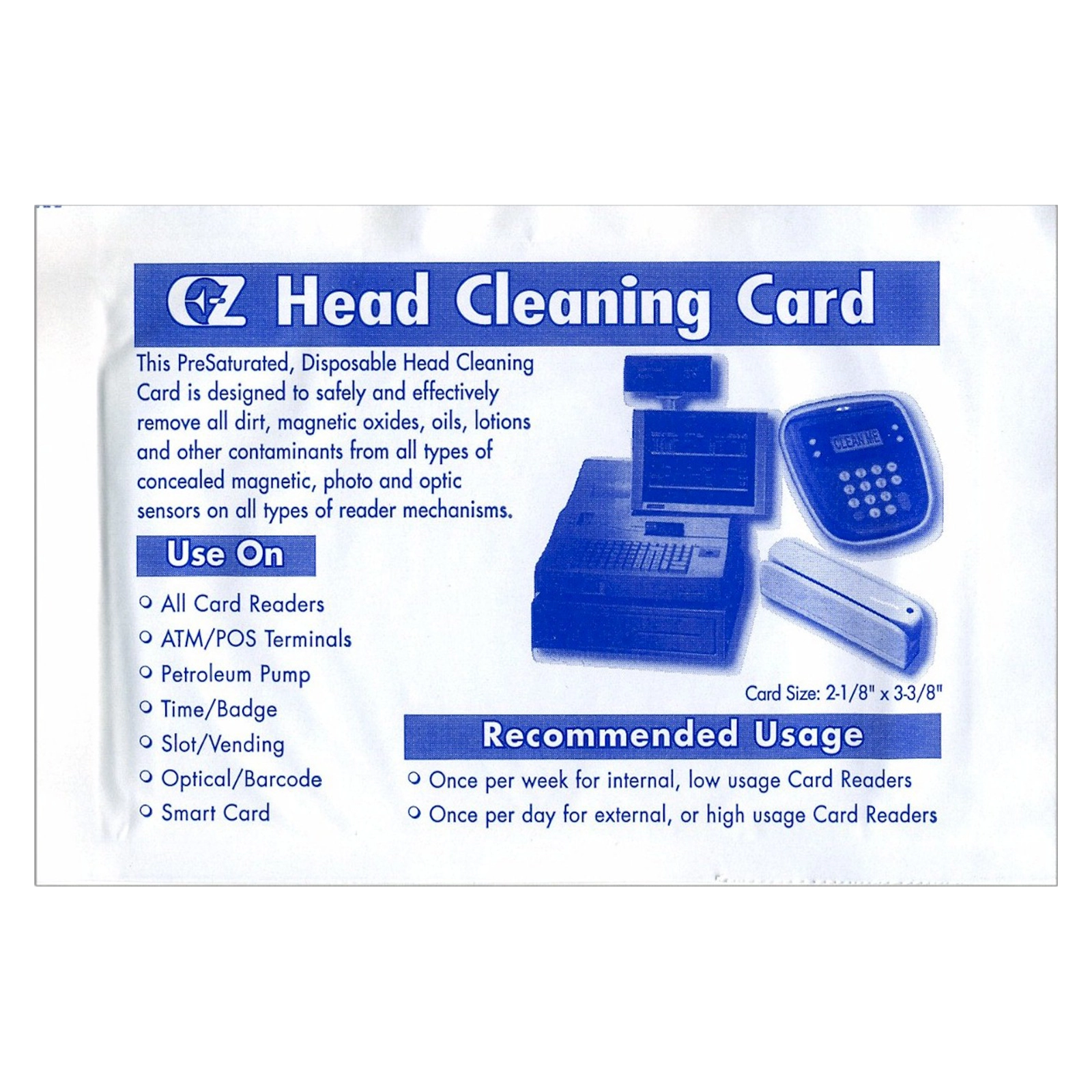 Card Reader Cleaner (40-Pack) for Encore 500S/700S/900S