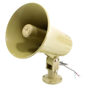 Indoor/Outdoor Paging Horn with Built-in Transformer (8 Ohm)