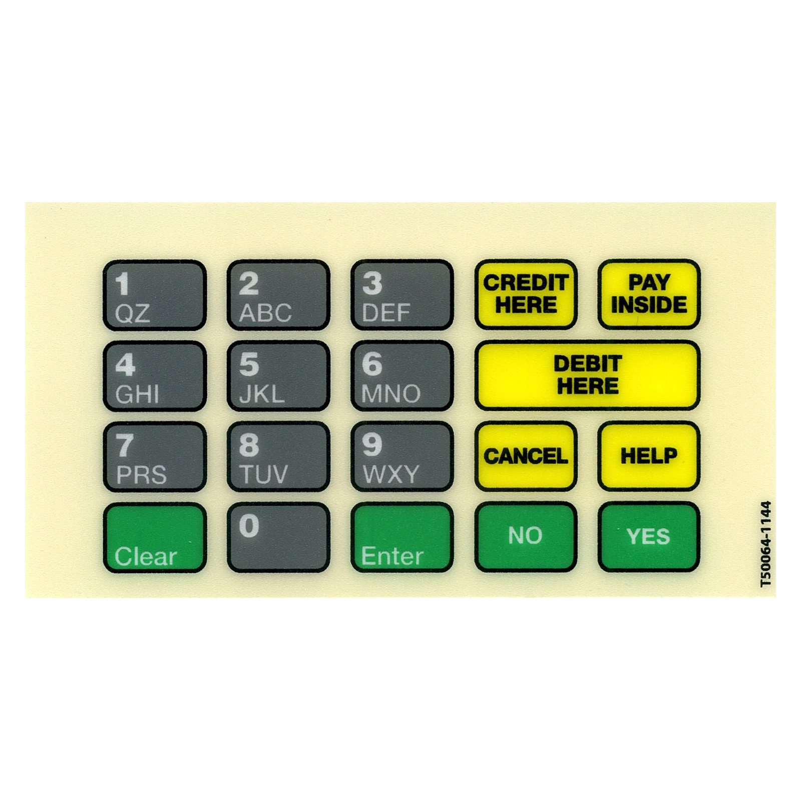 Gilbarco CRIND Overlay, BP/Amoco