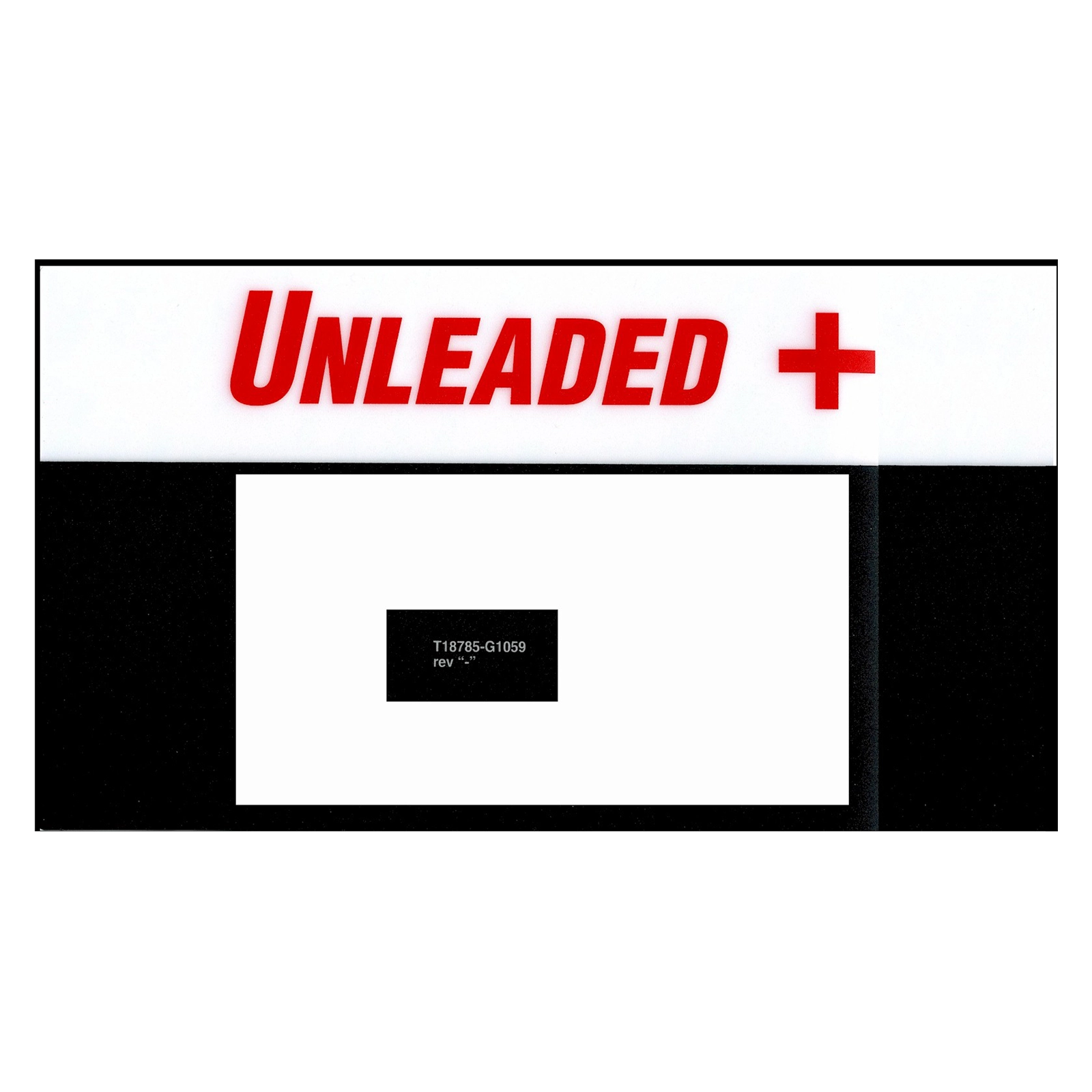 Advantage Panel Overlay Unleaded +