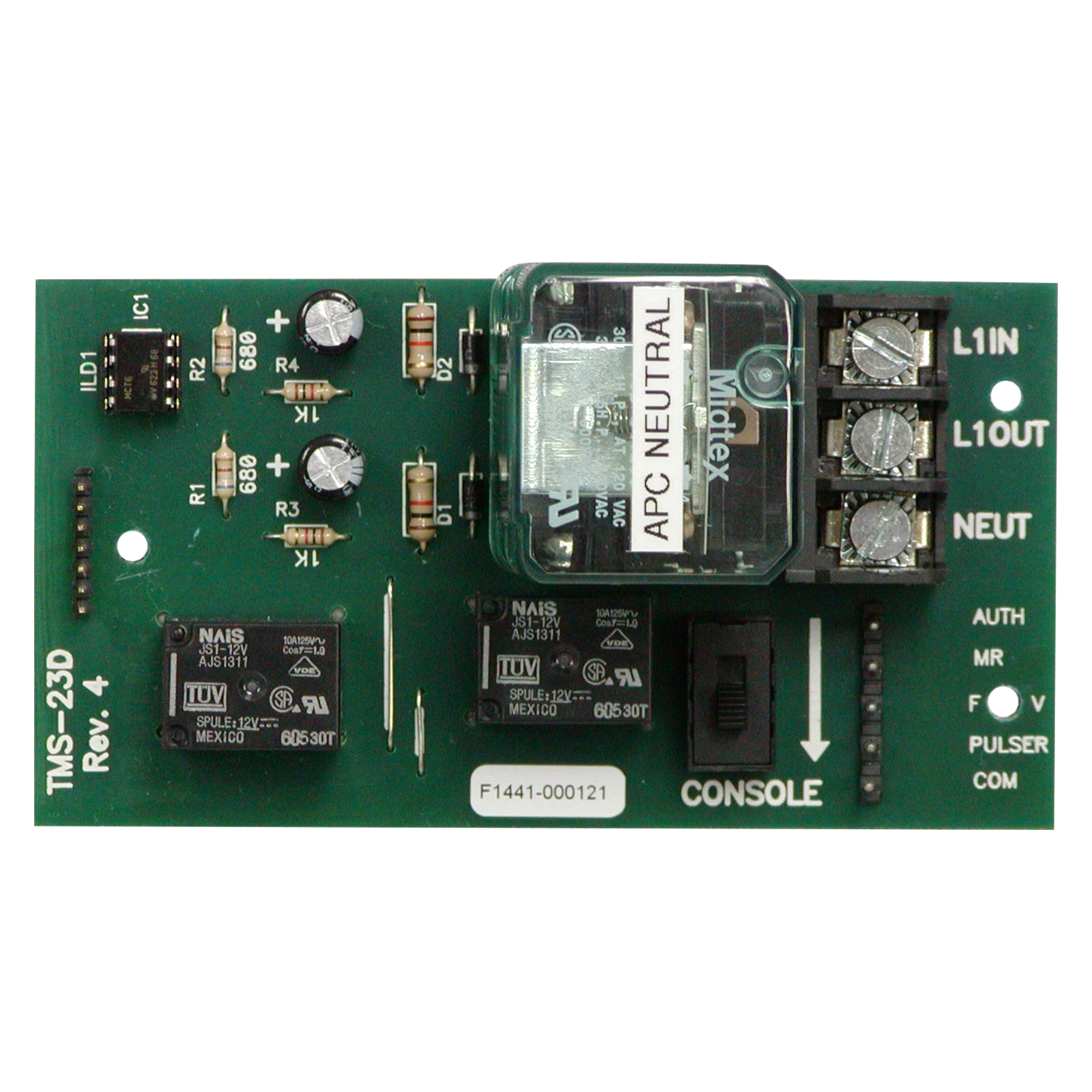 APC Relay Board for TMS-800F - Outright