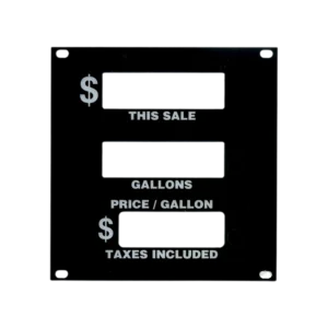 K89762-01 Money Volume Dispenser Lens for Highline Fuel Dispenser